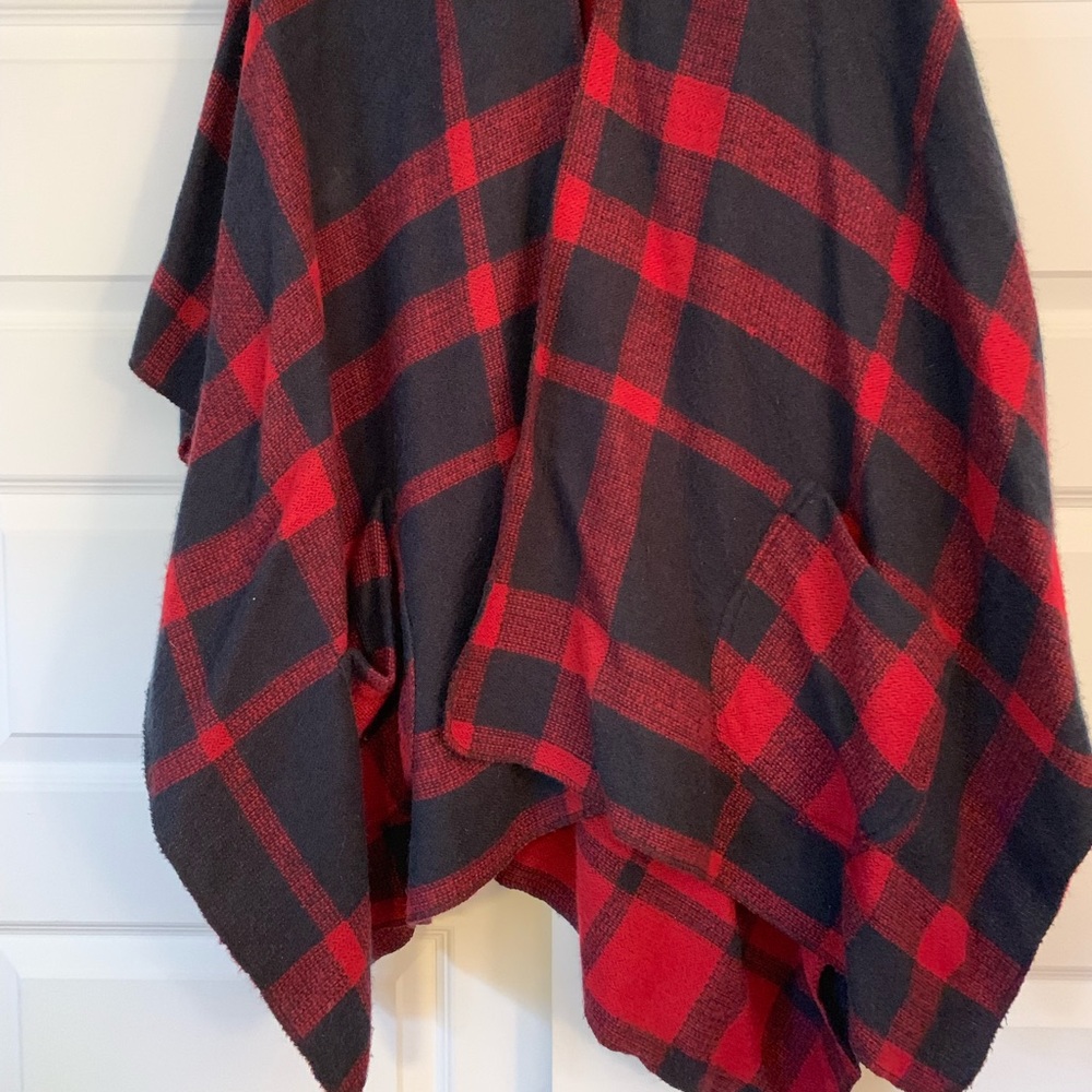 BP Plaid Shawl